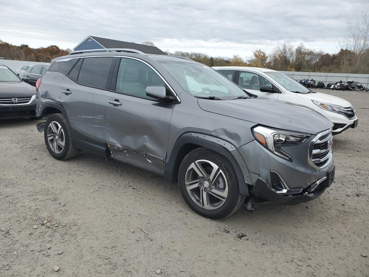 2020 GMC Terrain VIN 3GKALVEV0LL214947 Copart auction photo, front end / rear end damage thumbnail 4