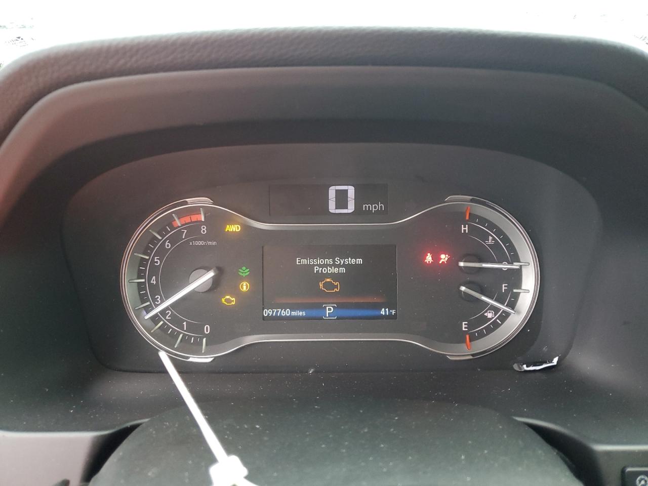 2017 Honda Pilot VIN 5FNYF6H79HB077372 Copart auction photo, front end damage thumbnail 9