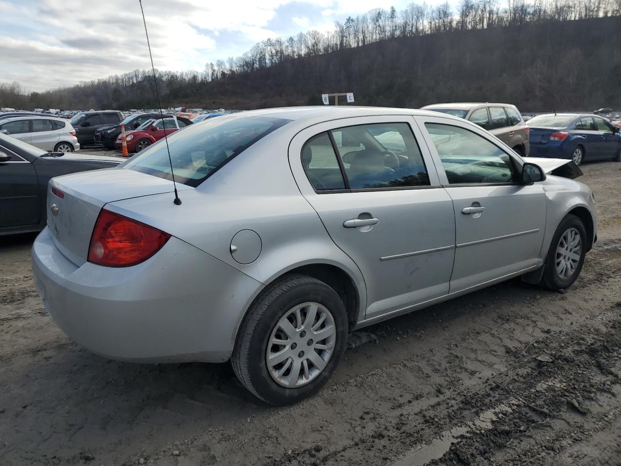 2010 Chevrolet Cobalt VIN 1G1AD5F56A7159003 Copart auction photo, front end damage thumbnail 3