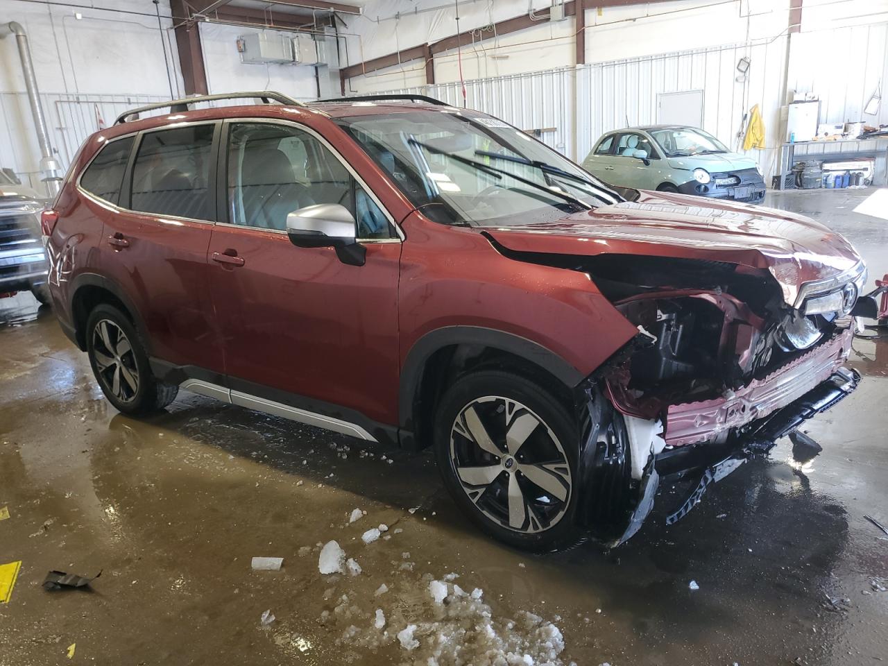 2020 Subaru Forester VIN JF2SKAXC9LH412207 Copart auction photo, front end / rear end damage thumbnail 4