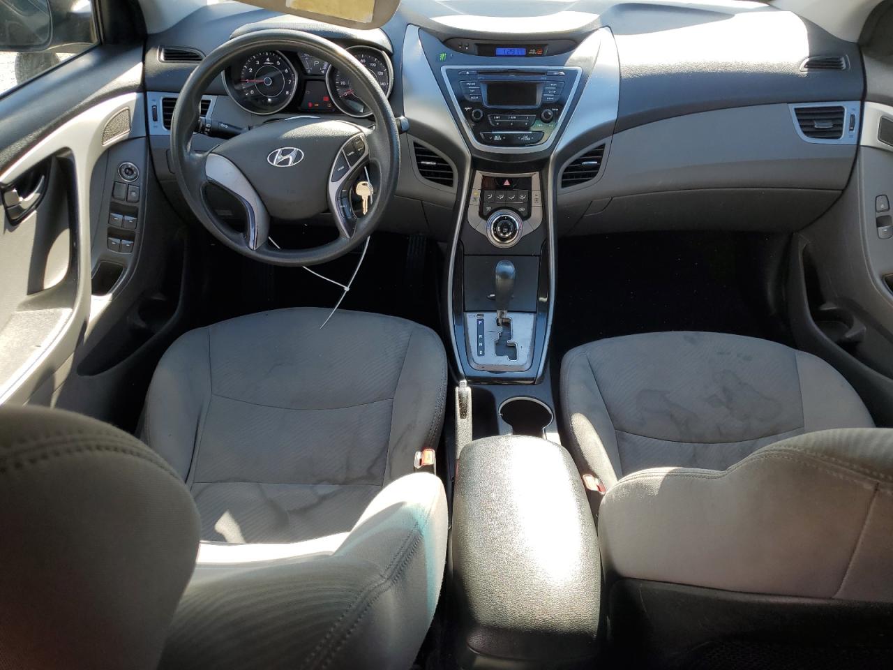 2013 Hyundai Elantra VIN 5NPDH4AE1DH300716 Copart auction photo, rear end / side damage thumbnail 8
