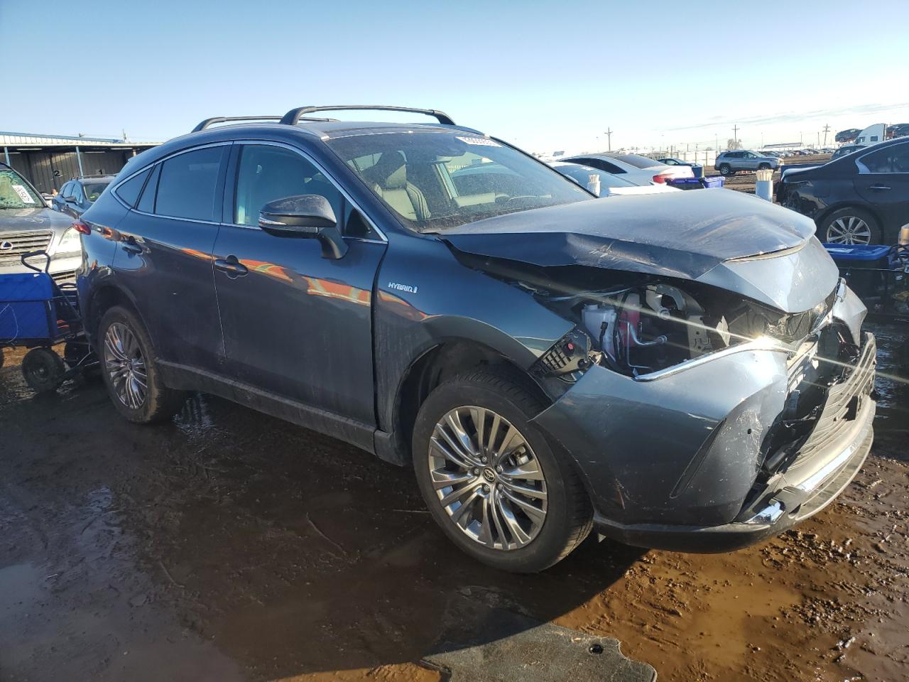 2021 Toyota Venza VIN JTEAAAAHXMJ074176 Copart auction photo, front end damage thumbnail 4