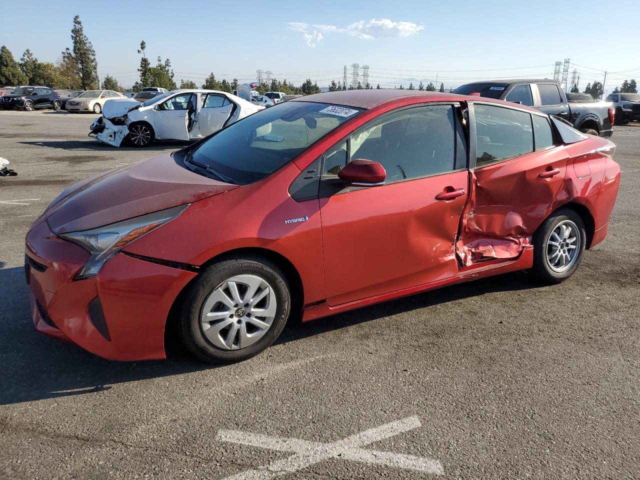 2017 Toyota Prius VIN JTDKBRFU1H3543661