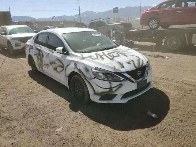 2016 Nissan Sentra VIN 3N1AB7AP1GY256279 Copart auction photo, front end / vandalism damage thumbnail 11