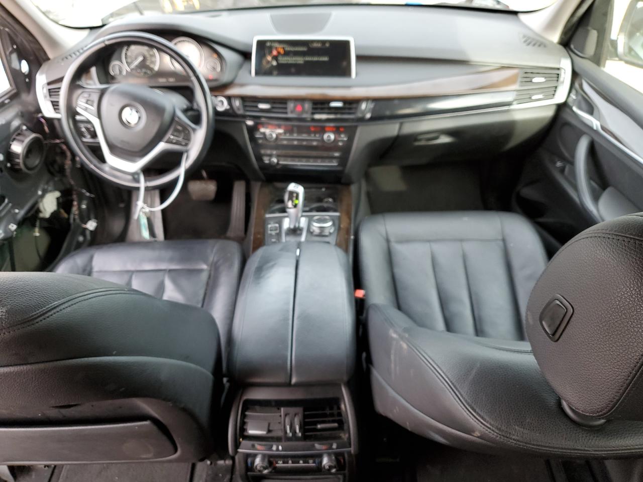 2015 BMW X5 VIN 5UXKR0C53F0K62026 Copart auction photo, front end / side damage thumbnail 8