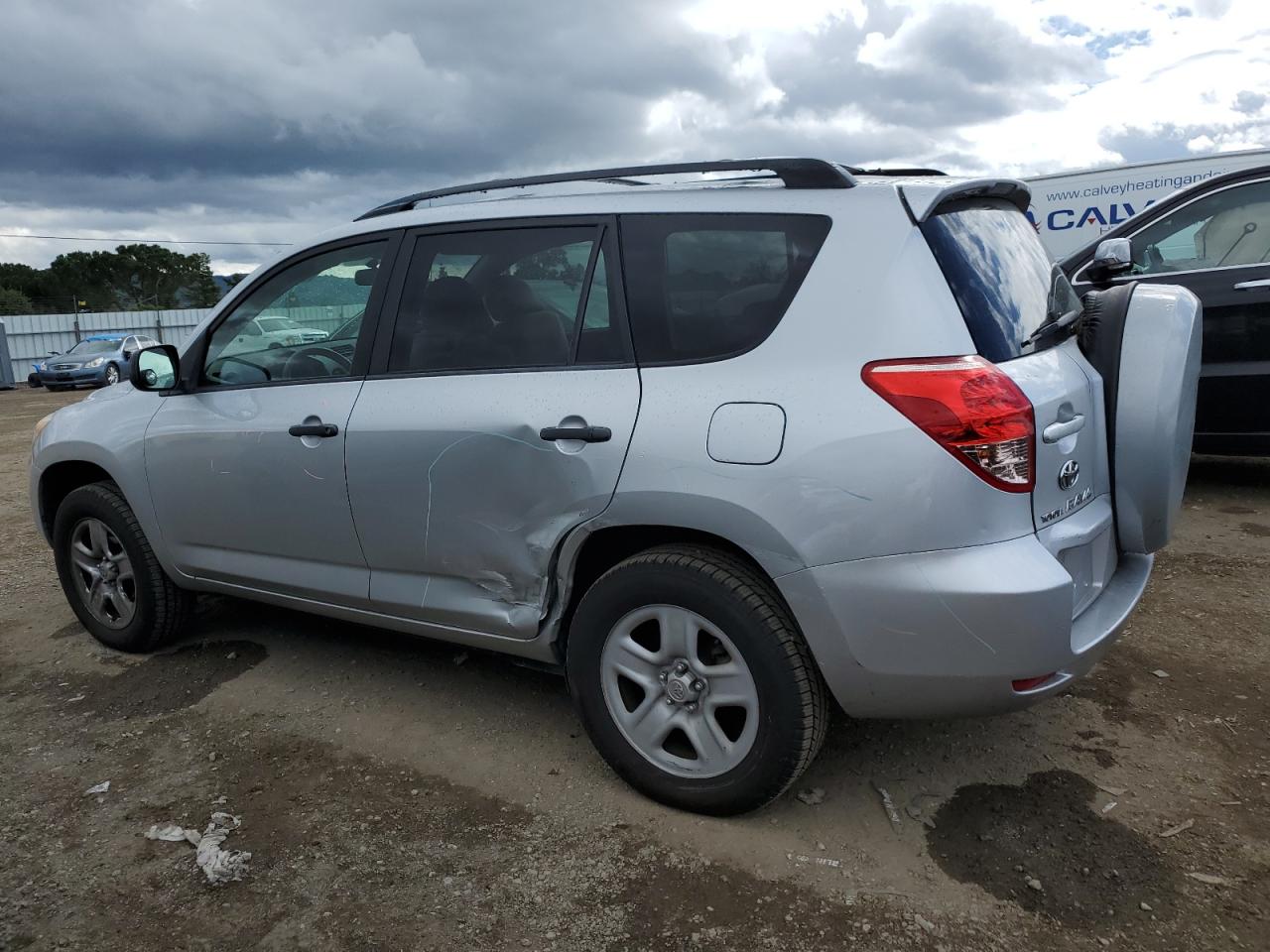2007 Toyota RAV 4 VIN JTMZD33V076046116 Copart auction photo, side / rear end damage thumbnail 2