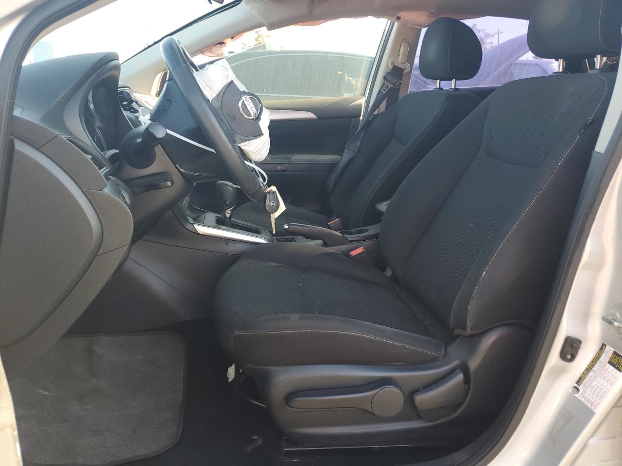 2019 Nissan Sentra VIN 3N1AB7AP8KY204138 Copart auction photo, front end / side damage thumbnail 7