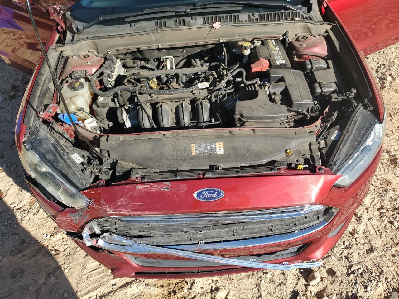 2016 Ford Fusion VIN 3FA6P0H79GR337077 Copart auction photo, front end damage thumbnail 13