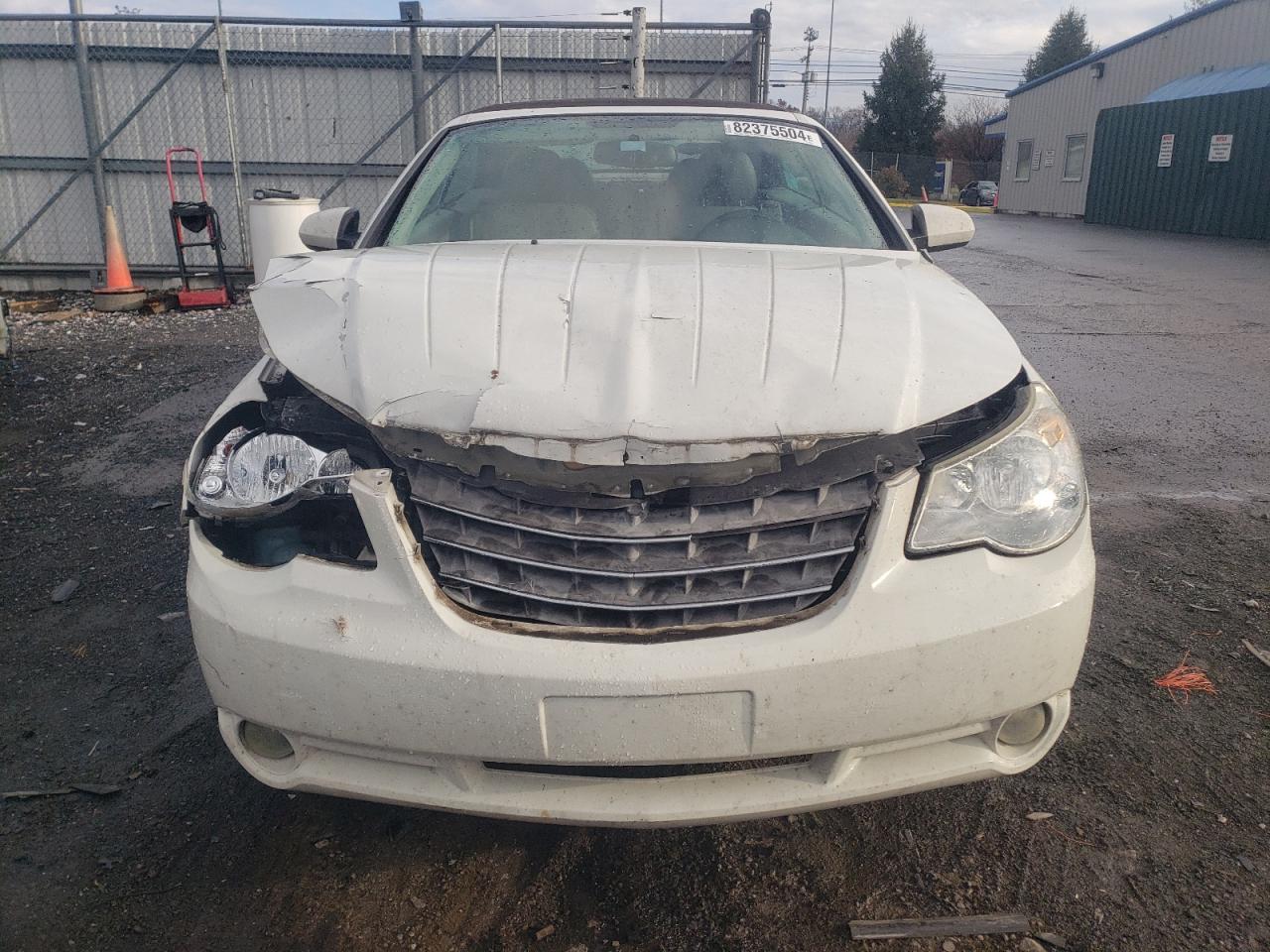 2008 Chrysler Sebring VIN 1C3LC55R88N641697 Copart auction photo, front end / side damage thumbnail 5
