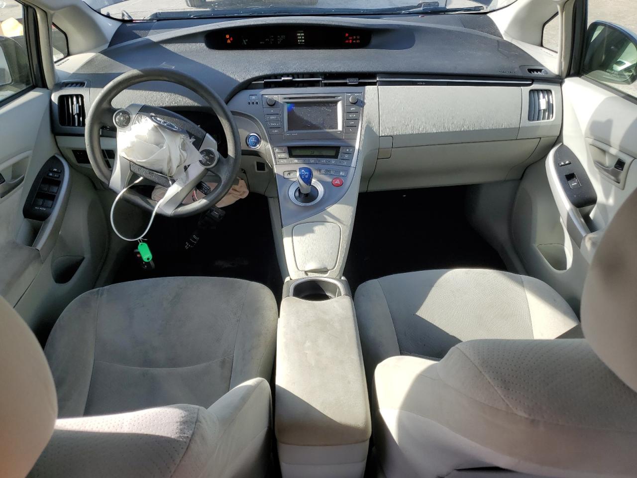 2013 Toyota Prius VIN JTDKN3DU3D1634573 Copart auction photo, front end / vandalism damage thumbnail 8