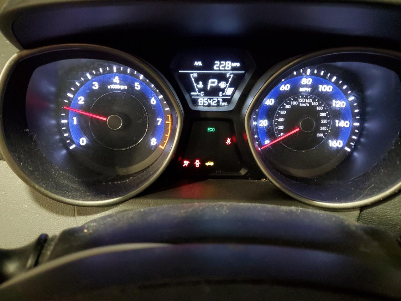 2016 Hyundai Elantra VIN 5NPDH4AE9GH721104 Copart auction photo, front end damage thumbnail 9