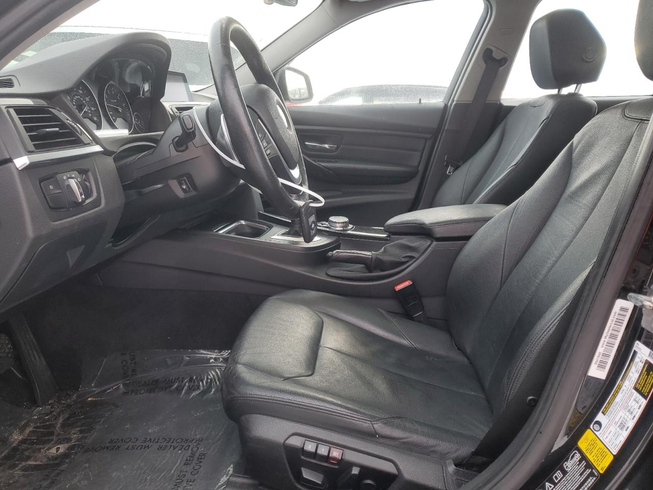 2015 BMW 3er VIN WBA3G7C53FK297218 Copart auction photo, side / undercarriage damage thumbnail 7