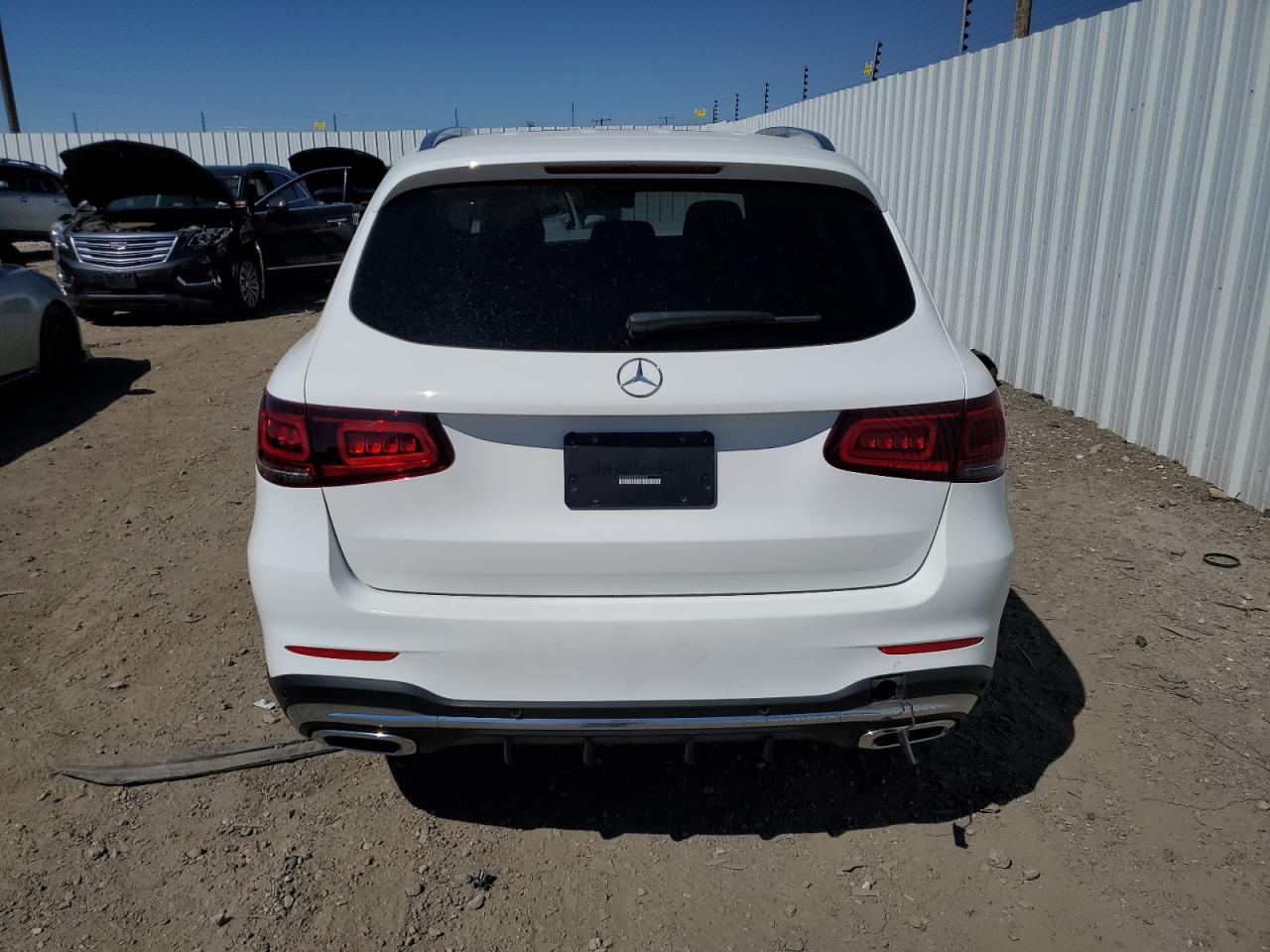 2021 Mercedes-Benz GLC VIN W1N0G8EB7MV293028 Copart auction photo, front end damage thumbnail 6