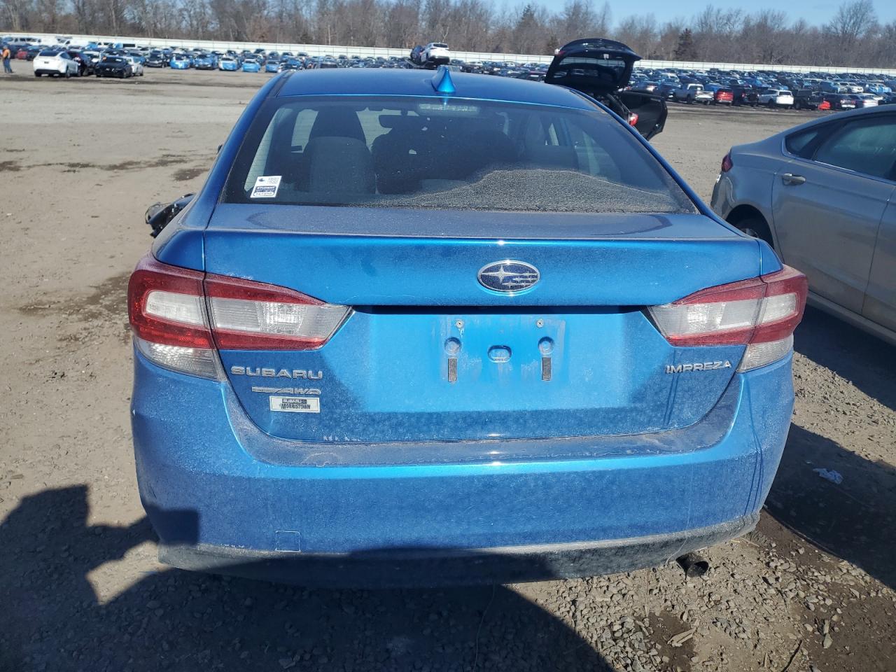 2021 Subaru Impreza VIN 4S3GKAV64M3602609 Copart auction photo, front end damage thumbnail 6