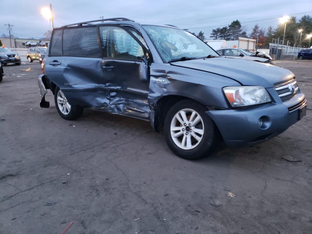 2007 Toyota Highlander VIN JTEEW21A670042959 Copart auction photo, all over damage thumbnail 4