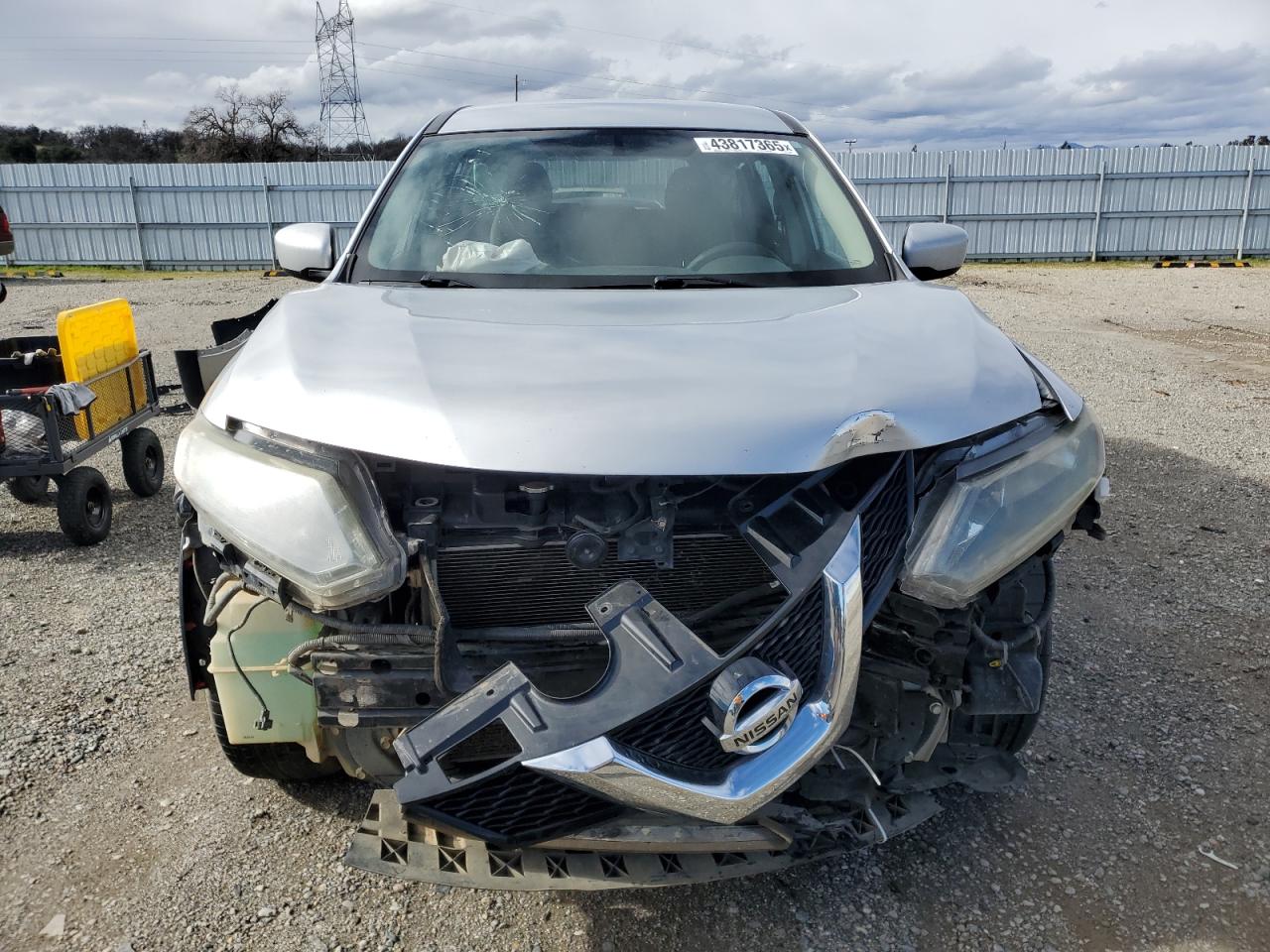 2016 Nissan Rogue VIN KNMAT2MV4GP599449 Copart auction photo, front end damage thumbnail 5