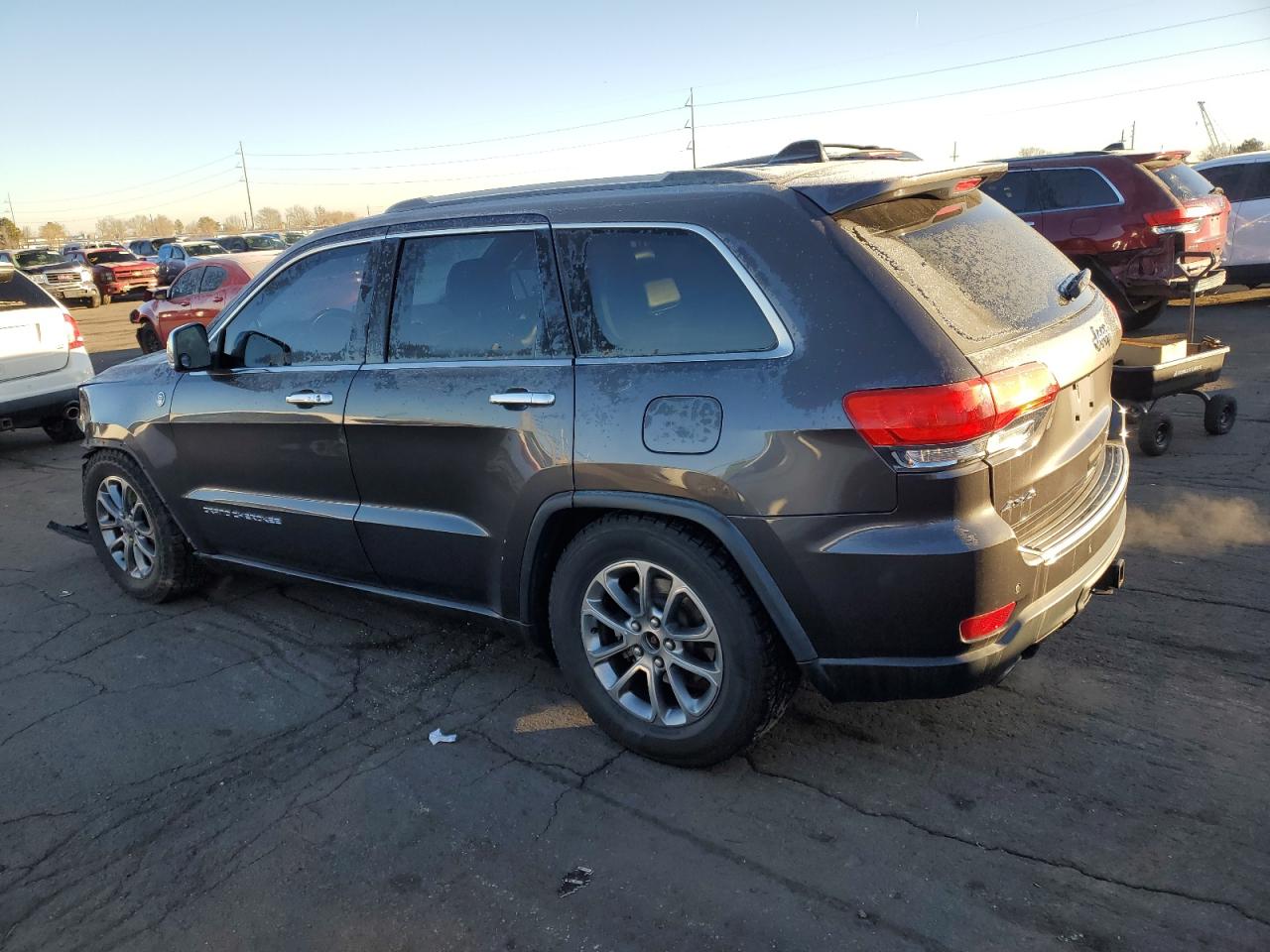 2014 Jeep Grand Cherokee VIN 1C4RJFBG6EC516984 Copart auction photo, all over damage thumbnail 2