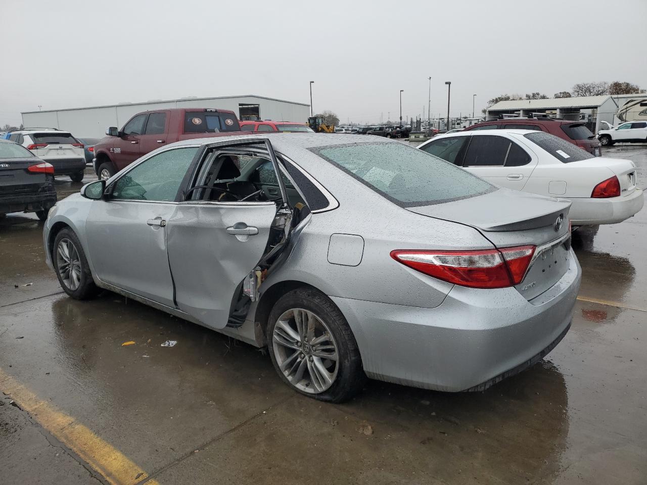2017 Toyota Camry VIN 4T1BF1FKXHU654364 Copart auction photo, all over damage thumbnail 2