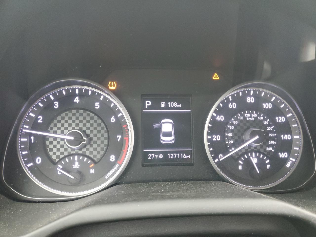 2019 Hyundai Elantra VIN 5NPD84LFXKH447538 Copart auction photo, vandalism damage thumbnail 9