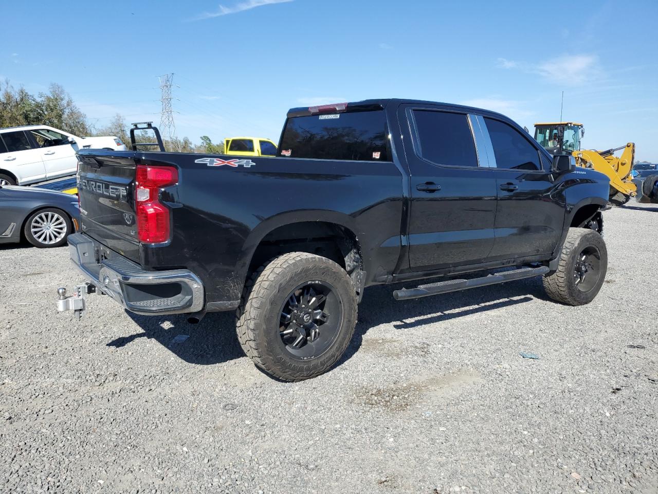 2020 Chevrolet Silverado VIN 1GCUYDED0LZ110818 Copart auction photo, front end damage thumbnail 3