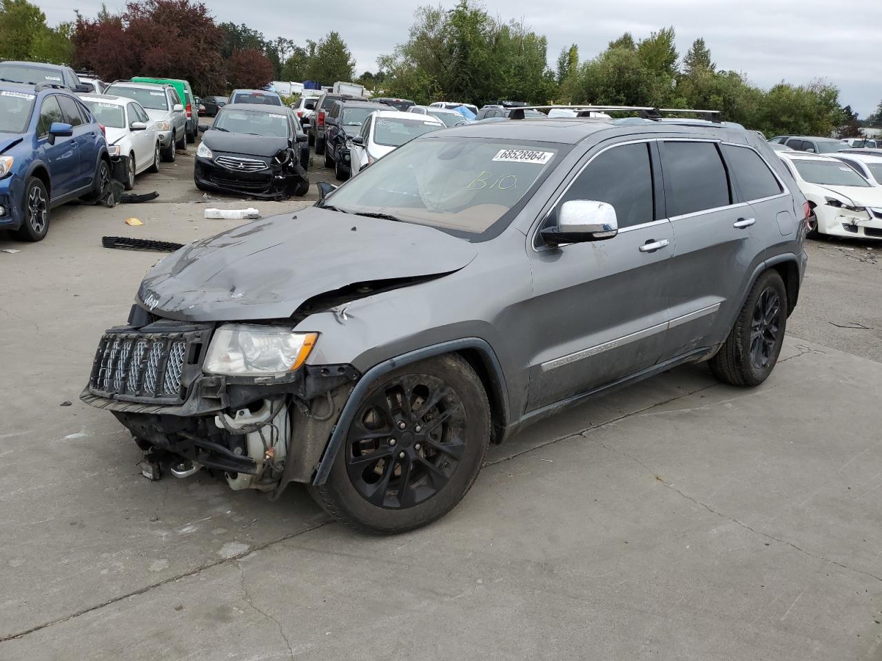 2012 Jeep Grand Cherokee VIN 1C4RJFCT7CC240632