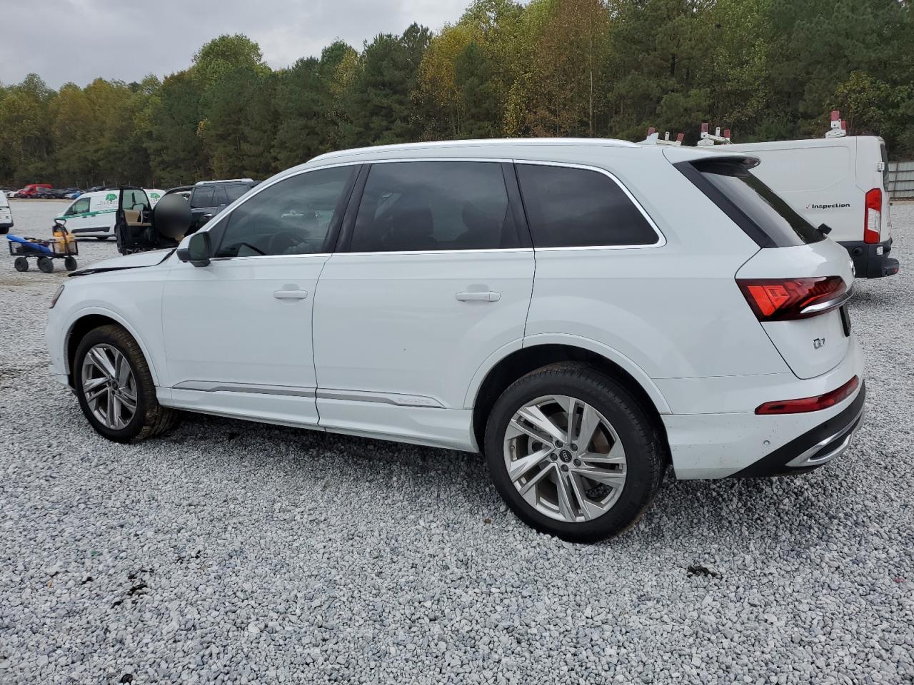 2023 Audi Q7 VIN WA1LCBF74PD019636 Copart auction photo, front end / mechanical damage thumbnail 2