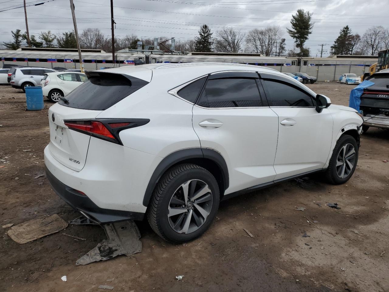 2020 Lexus NX VIN JTJGARDZ6L5010903 Copart auction photo, front end damage thumbnail 3