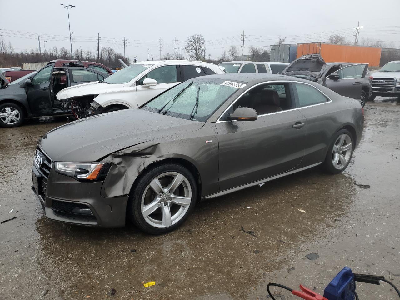 2015 Audi A5 VIN WAUSFAFR4FA022389 - Copart auction photo