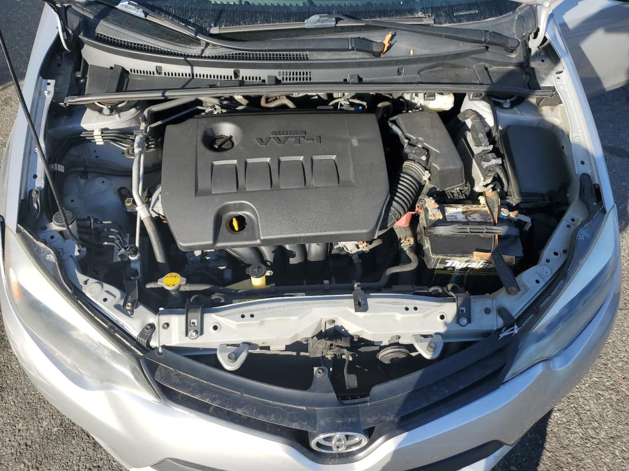 2014 Toyota Corolla VIN 2T1BURHE6EC112543 Copart auction photo, all over damage thumbnail 11