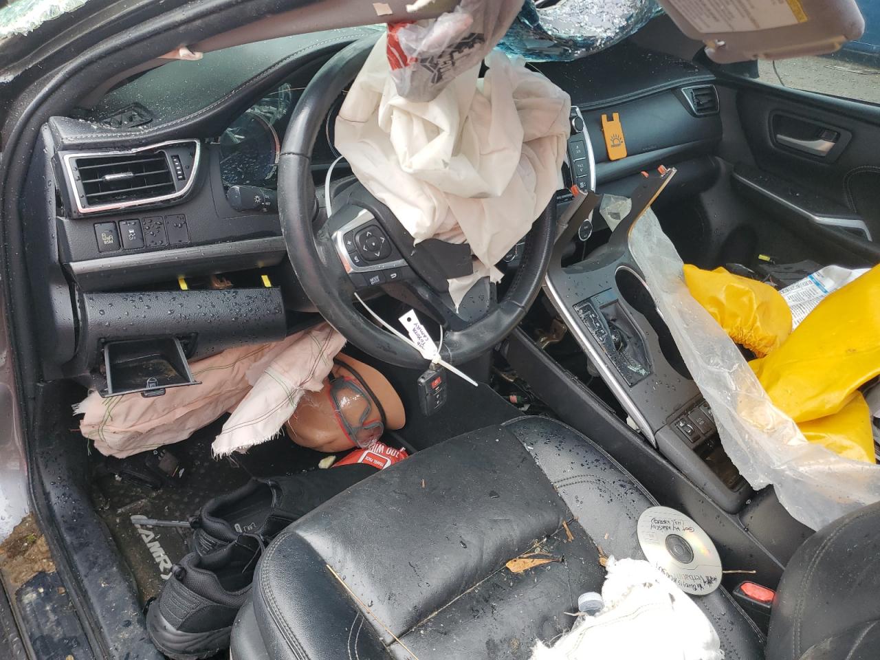 2015 Toyota Camry VIN 4T1BD1FK1FU174040 Copart auction photo, all over / top/roof damage thumbnail 8