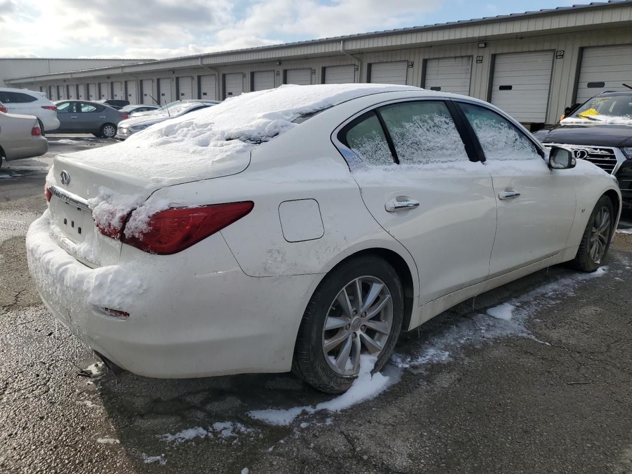2015 Infiniti Q50 VIN JN1BV7AR8FM403700 Copart auction photo, water/flood damage thumbnail 3