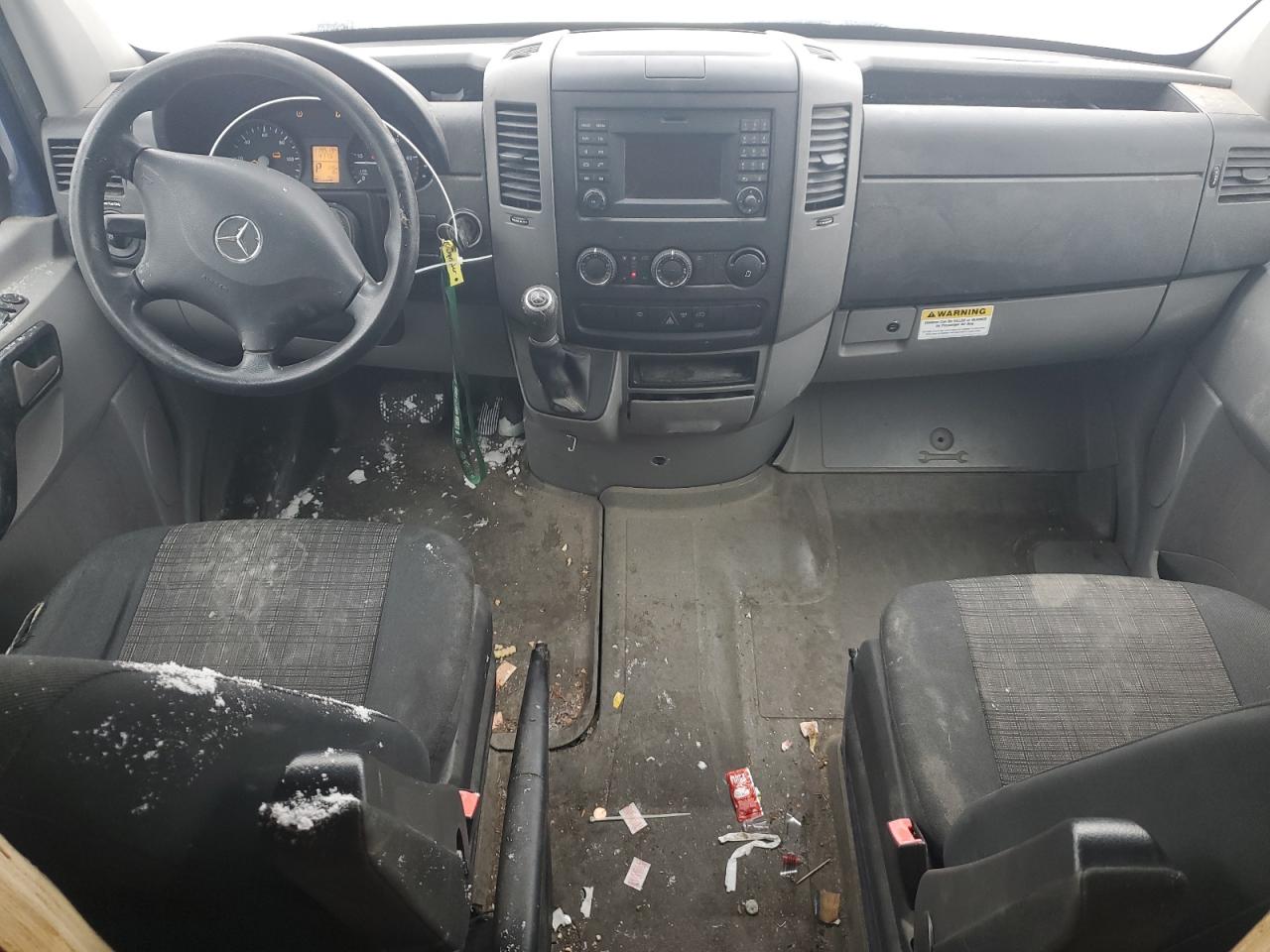 2015 Mercedes-Benz Sprinter VIN WD3PE7CC2F5975829 Copart auction photo, front end damage thumbnail 8