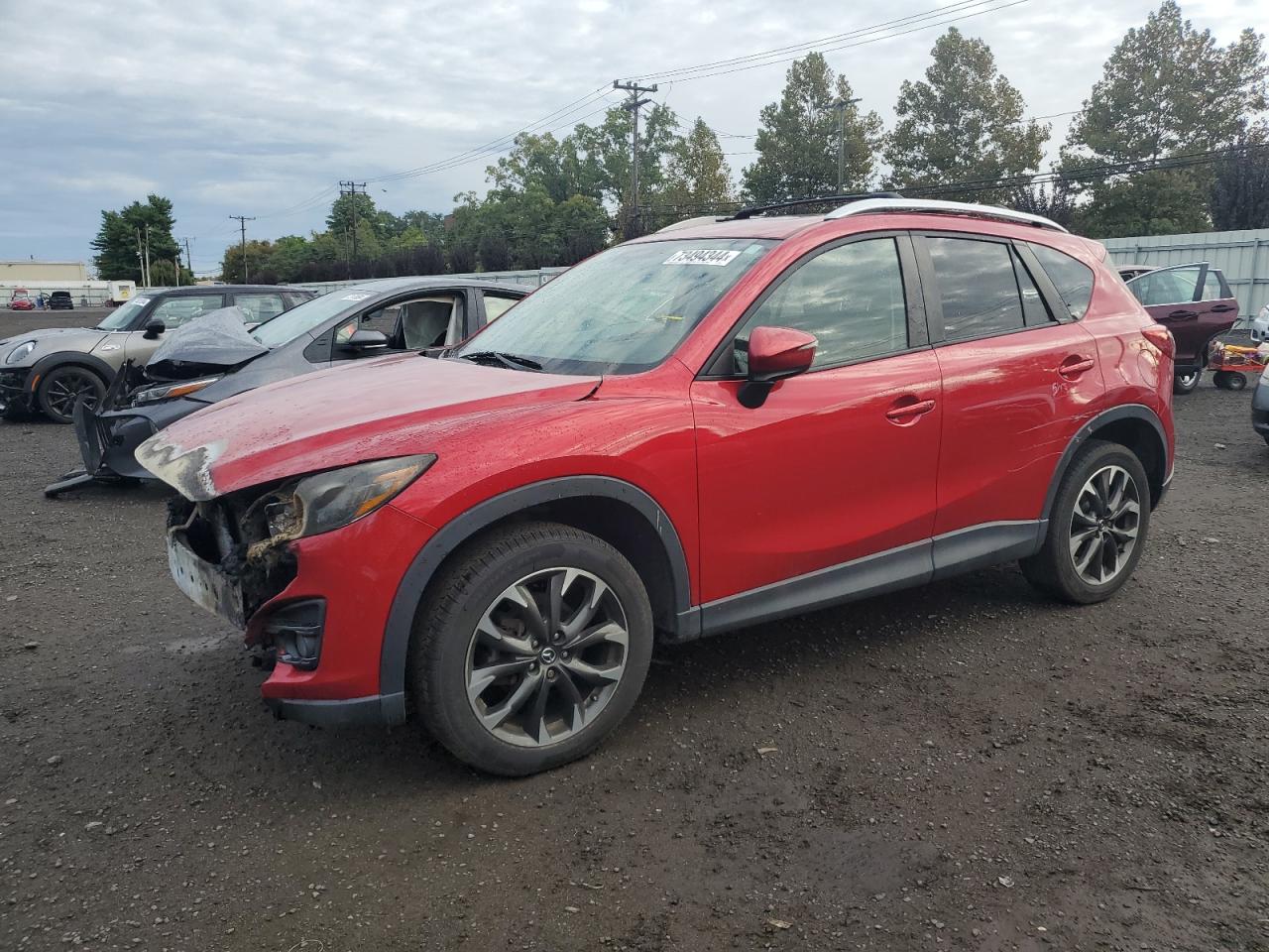 2016 Mazda CX-5 VIN JM3KE4DY6G0763854