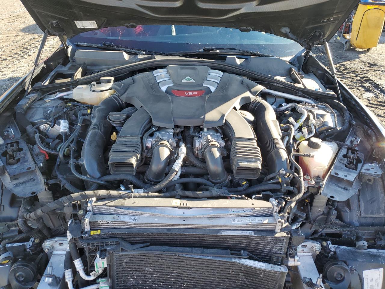 2018 Alfa Romeo Giulia VIN ZARFAEAV8J7584337 Copart auction photo, front end damage thumbnail 11