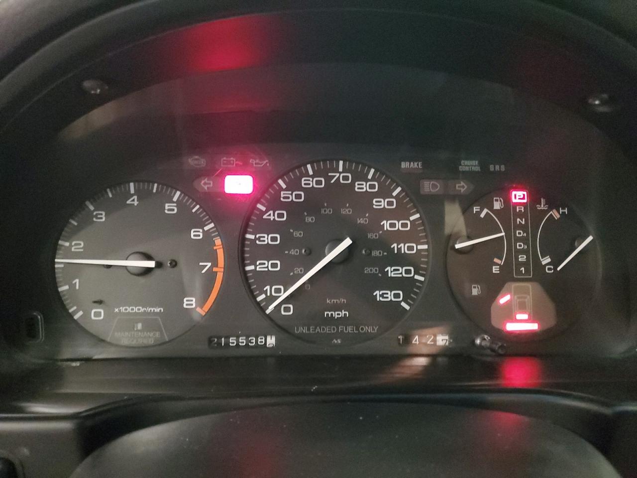 1992 Honda Accord VIN 1HGCB7650NA038947 Copart auction photo, rear end damage thumbnail 9