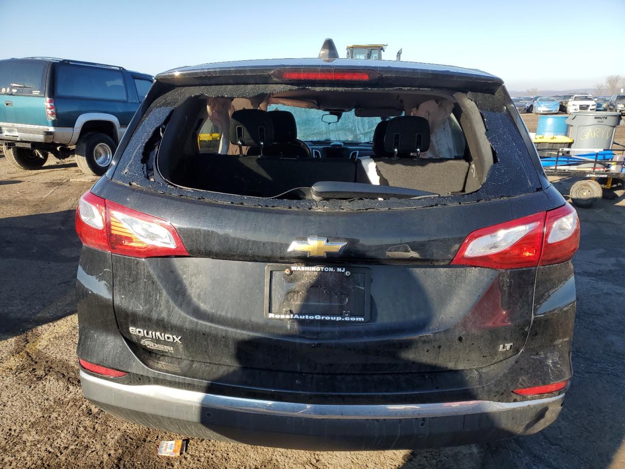 2020 Chevrolet Equinox VIN 2GNAXKEV3L6200244 Copart auction photo, rollover / front end damage thumbnail 6