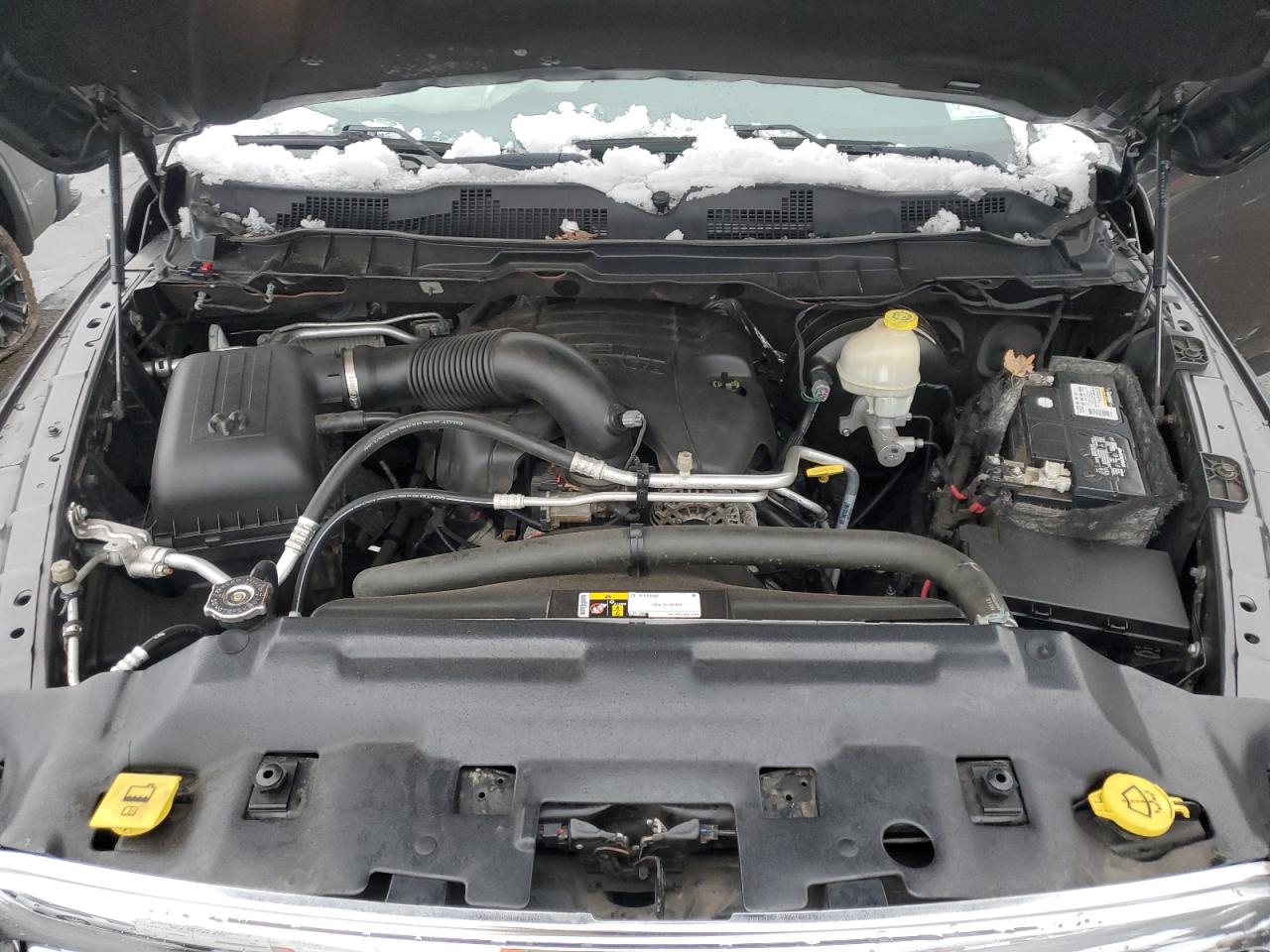 2016 RAM 1500 VIN 1C6RR7LT2GS196234 Copart auction photo, front end / side damage thumbnail 11