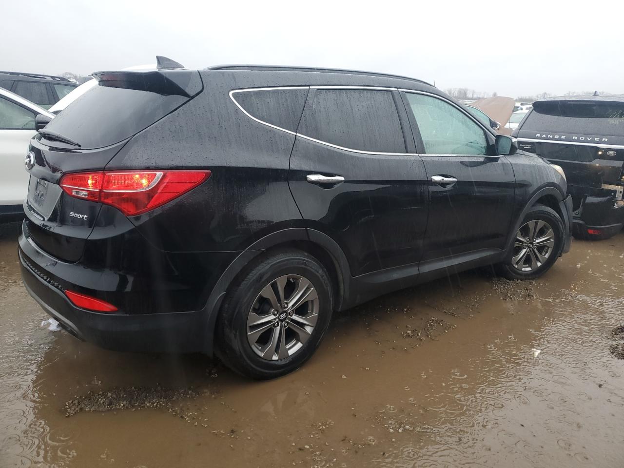 2016 Hyundai Santa Fe VIN 5XYZU3LB8GG315451 Copart auction photo, front end damage thumbnail 3