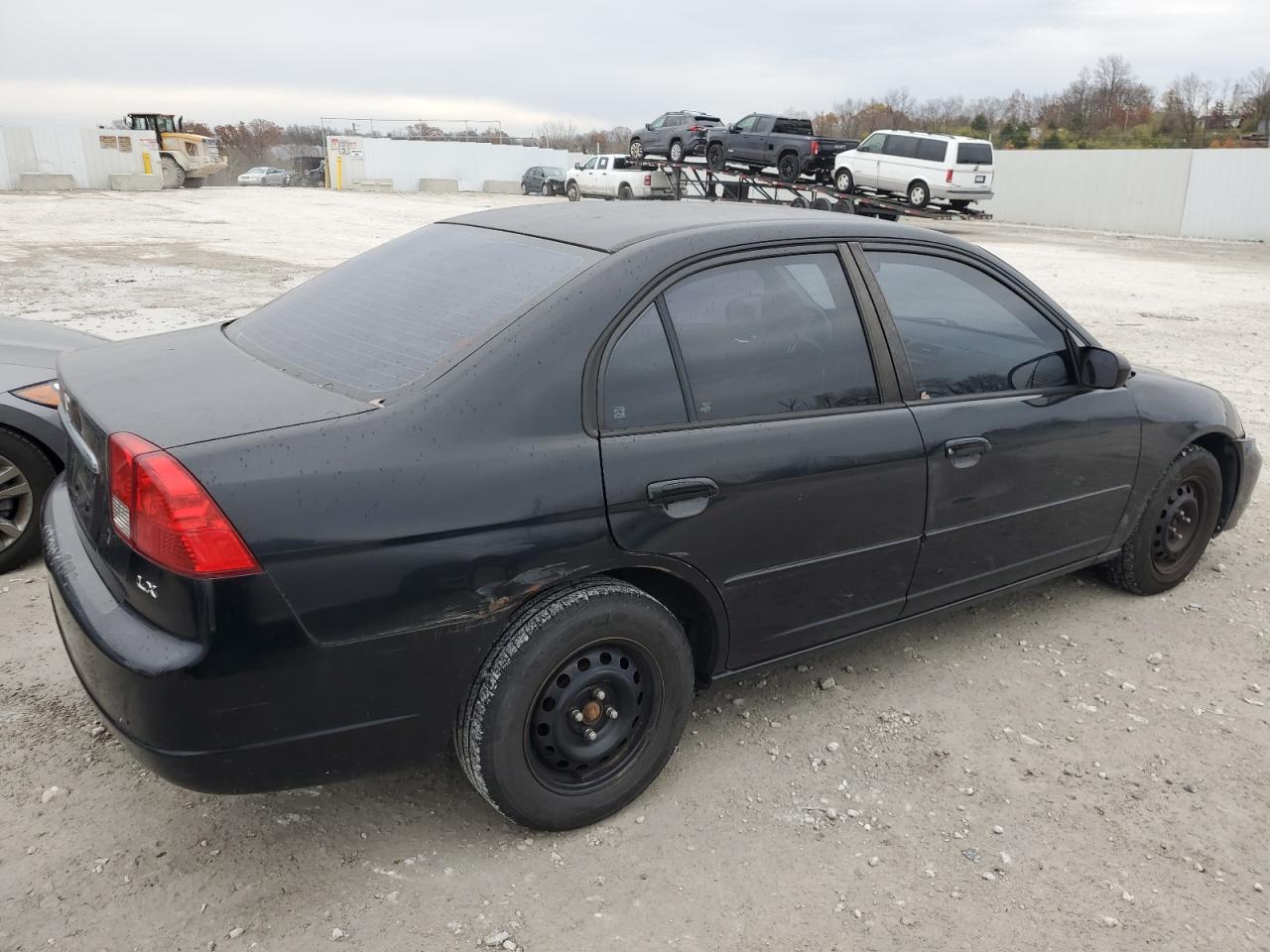 2003 Honda Civic VIN 1HGES16543L030857 Copart auction photo, front end damage thumbnail 3