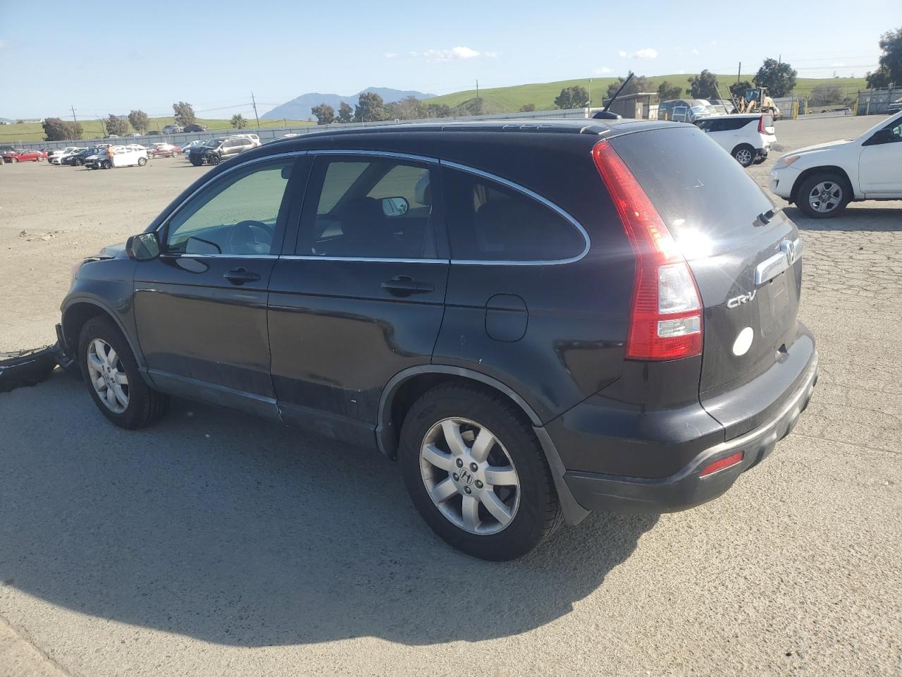 2007 Honda CR-V VIN JHLRE48777C035812 Copart auction photo, front end damage thumbnail 2