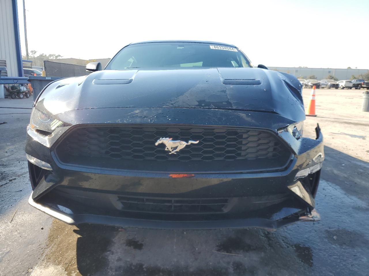 2019 Ford Mustang VIN 1FA6P8TH1K5191736 Copart auction photo, all over damage thumbnail 5
