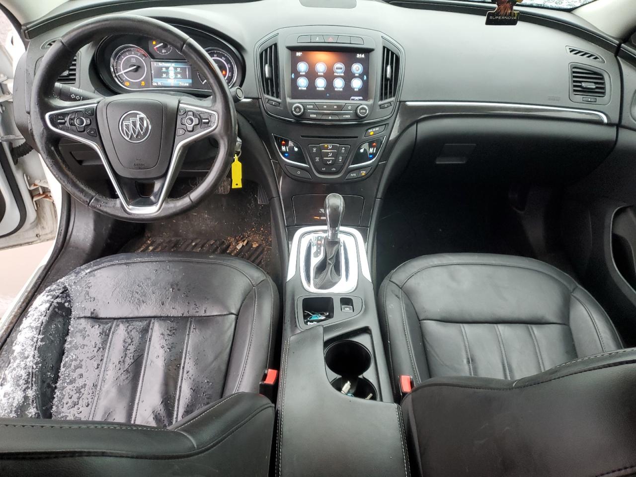 2016 Buick Regal VIN 2G4GL5EX9G9115426 Copart auction photo, front end / side damage thumbnail 8