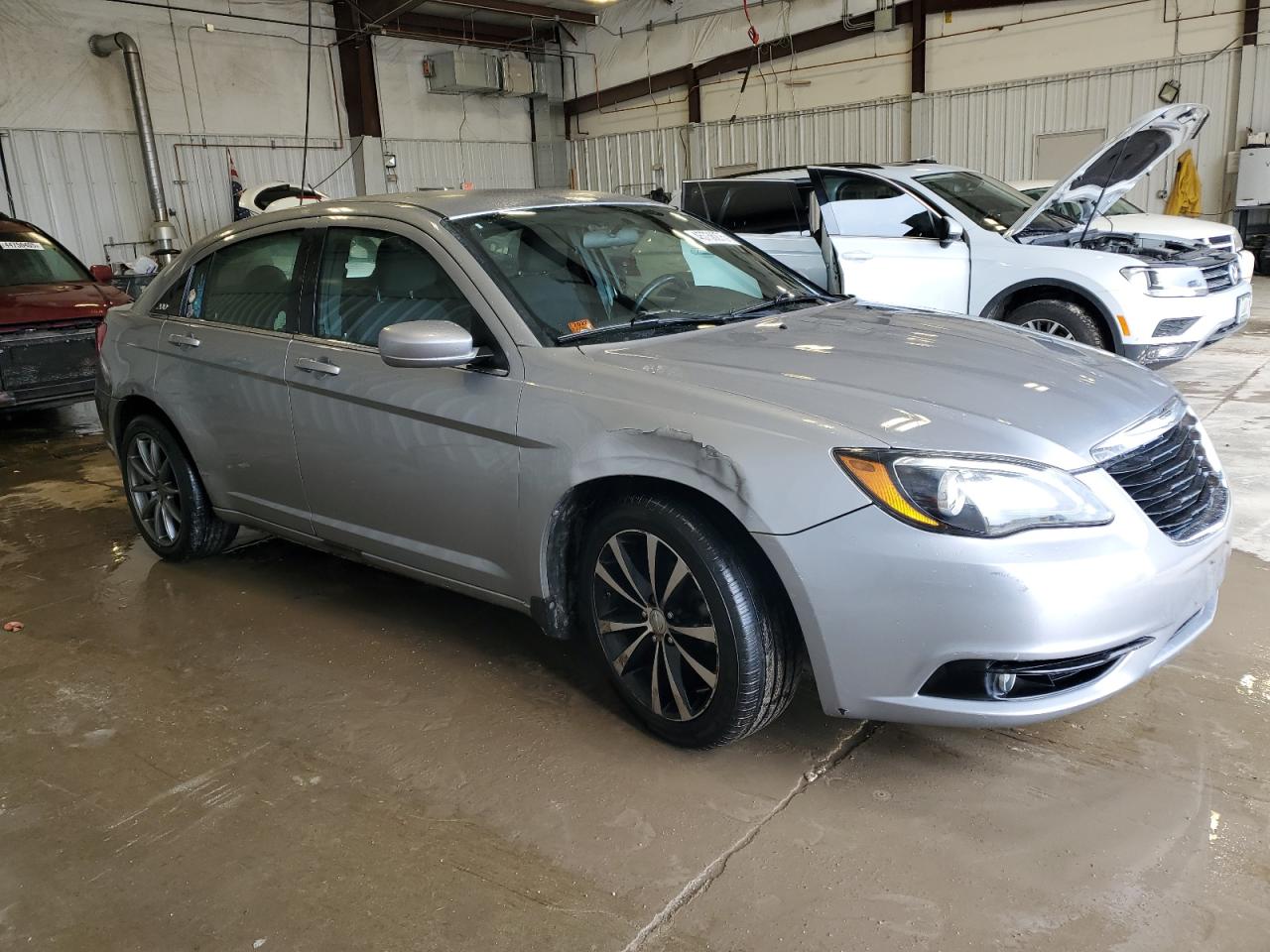 2013 Chrysler 200 VIN 1C3CCBBGXDN728027 Copart auction photo, front end damage thumbnail 4