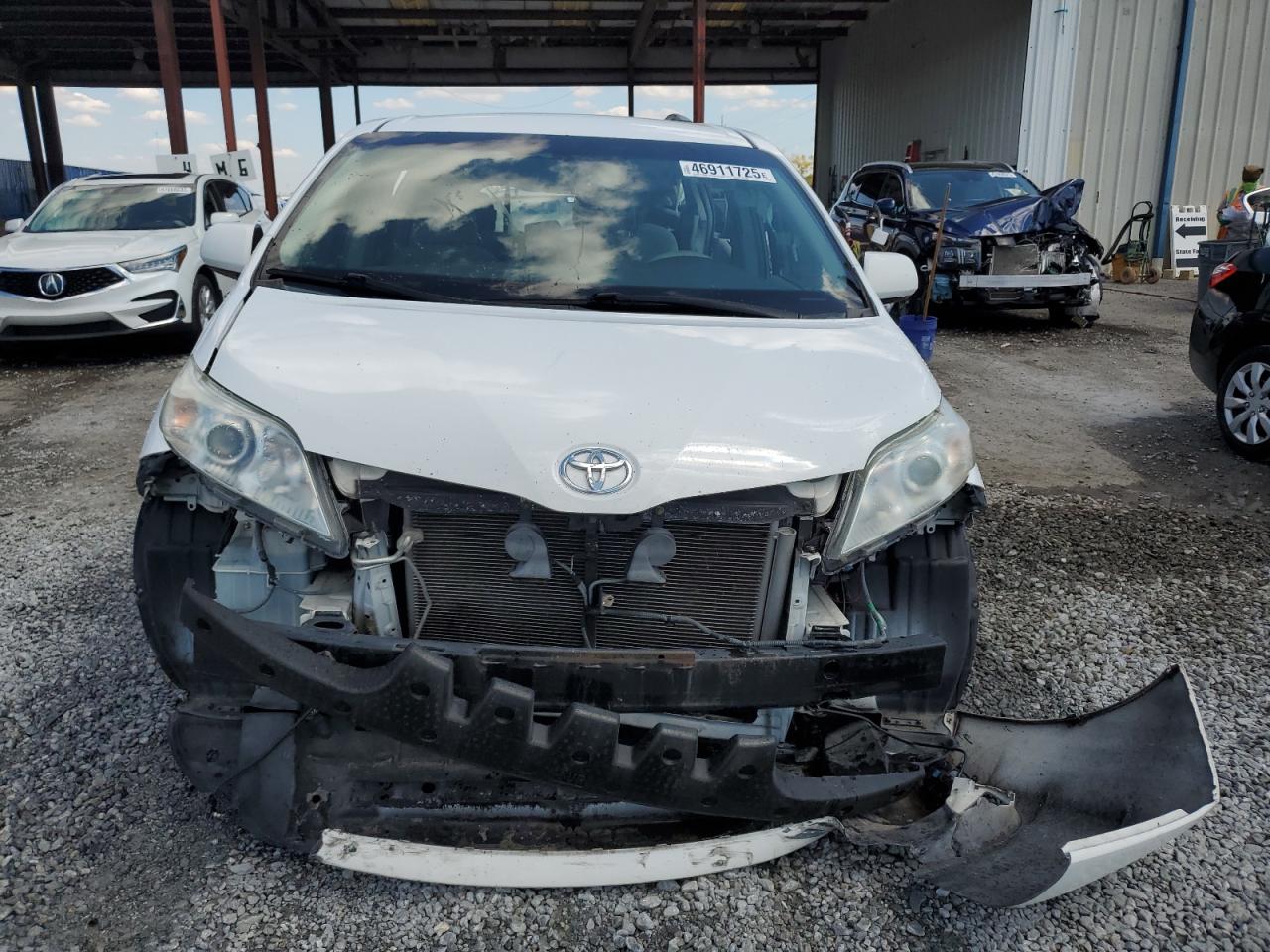 2013 Toyota Sienna VIN 5TDKK3DC5DS296418 Copart auction photo, all over damage thumbnail 5