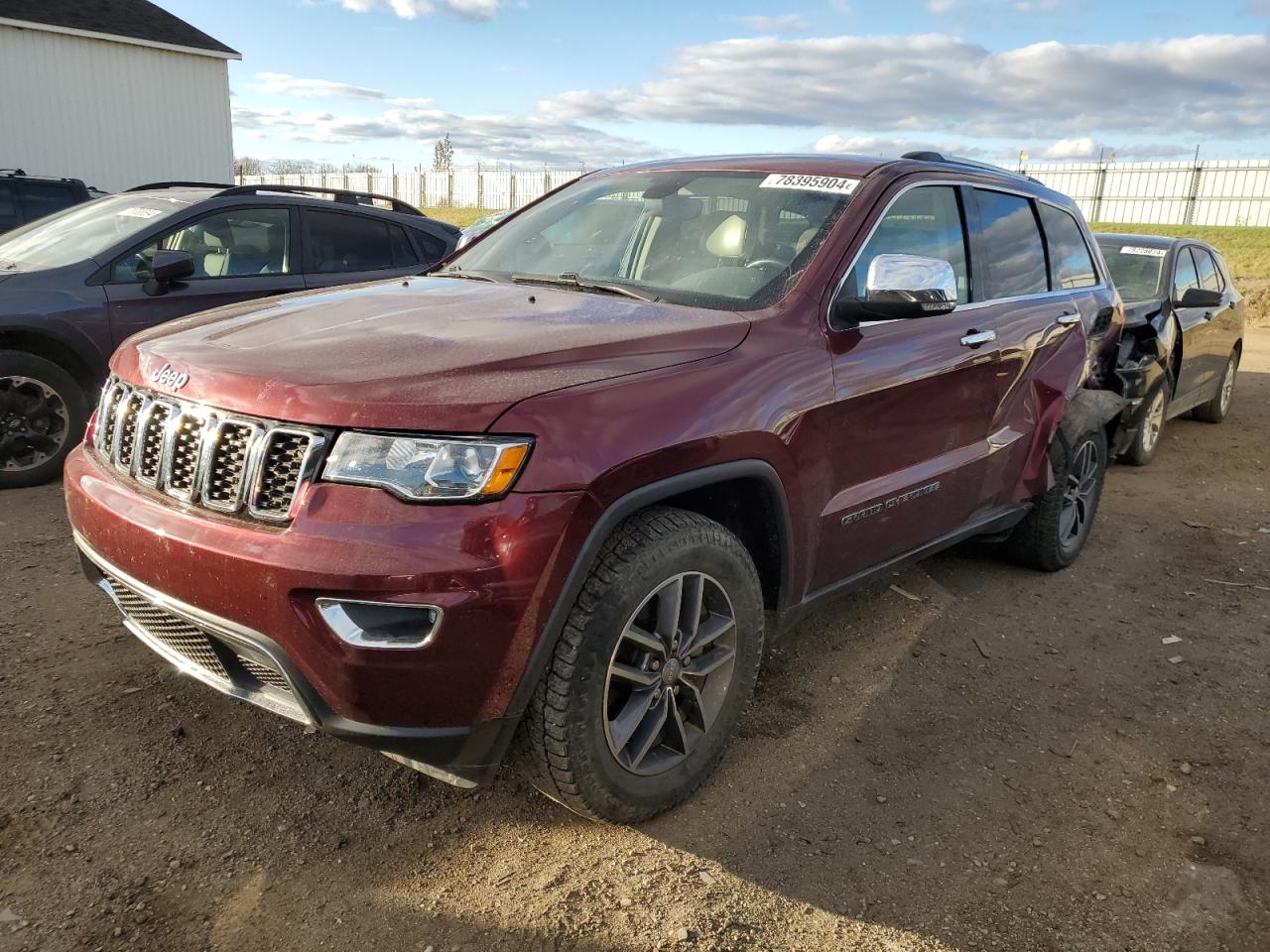 2017 Jeep Grand Cherokee VIN 1C4RJFBG3HC887654