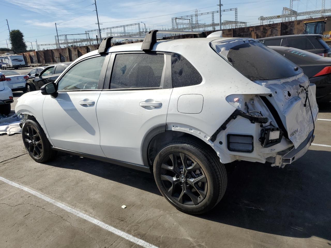 2023 Honda HR-V VIN 3CZRZ2H52PM728882 Copart auction photo, all over damage thumbnail 2