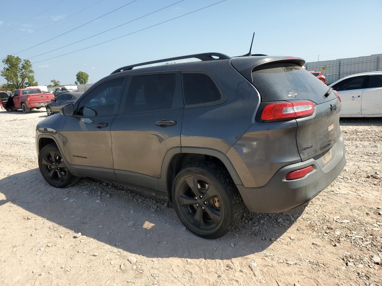 2017 Jeep Grand Cherokee VIN 1C4PJMAB6HW546815 Copart auction photo, hail / minor dent/scratches damage thumbnail 2