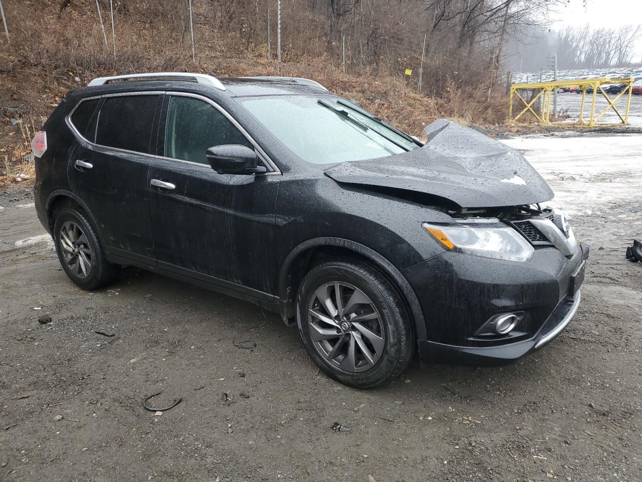 2016 Nissan Rogue VIN 5N1AT2MV5GC805011 Copart auction photo, front end damage thumbnail 4