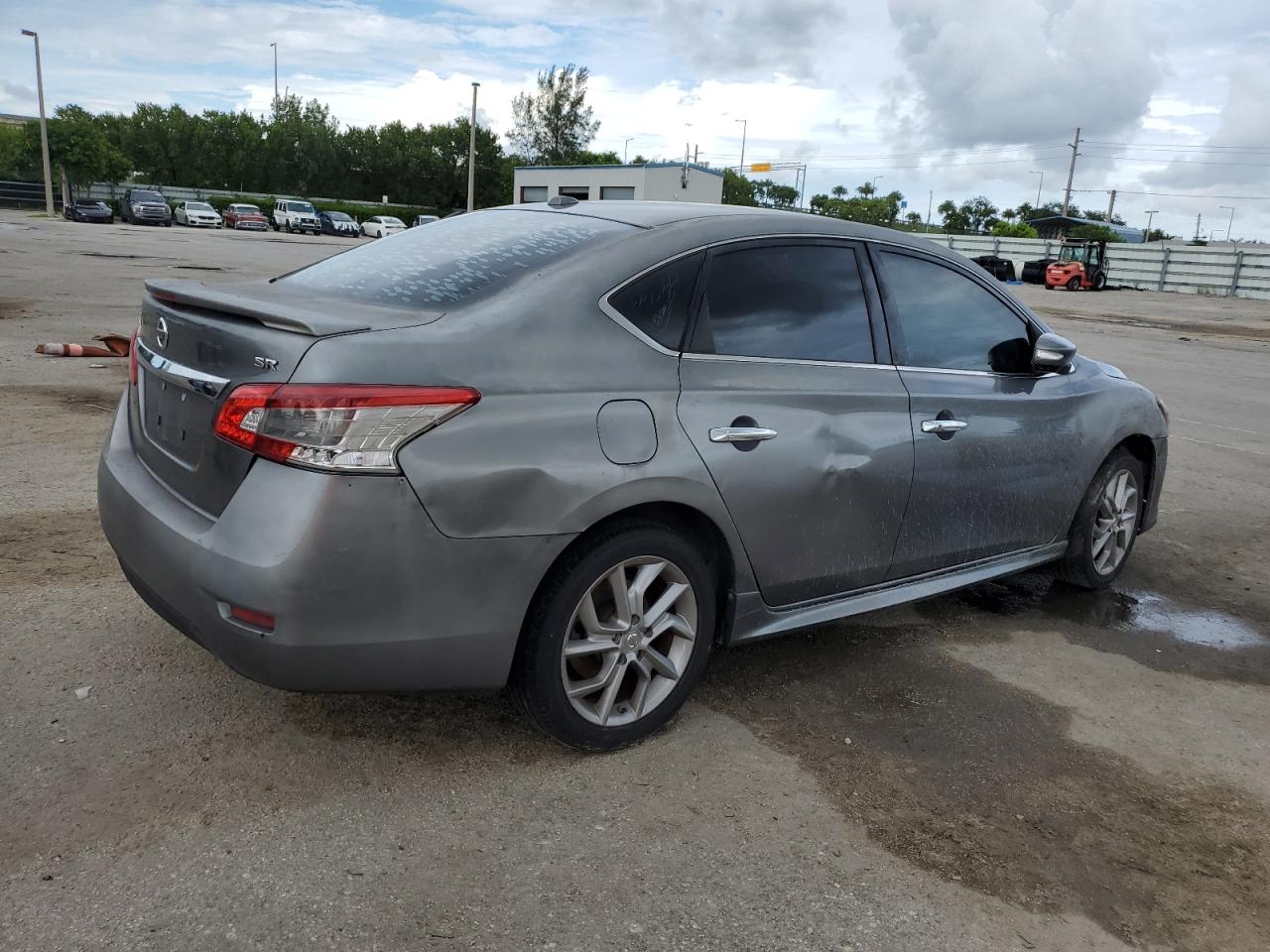 2015 Nissan Sentra VIN 3N1AB7AP9FY343412 Copart auction photo, mechanical / minor dent/scratches damage thumbnail 3