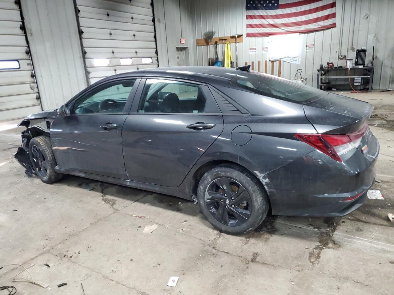 2022 Hyundai Elantra VIN 5NPLM4AGXNH065503 Copart auction photo, front end damage thumbnail 2